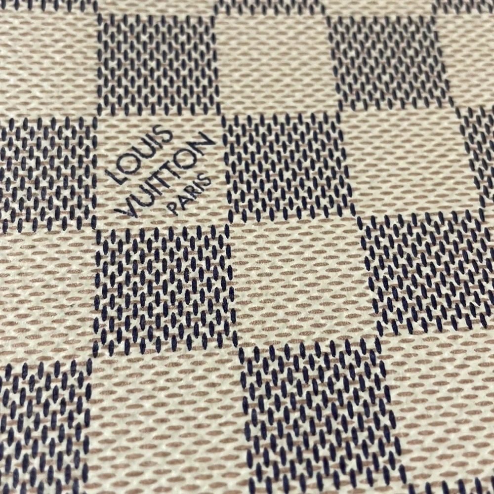 Louis Vuitton Damier Azur Neverfull MM Pochette - Picture 10 of 12